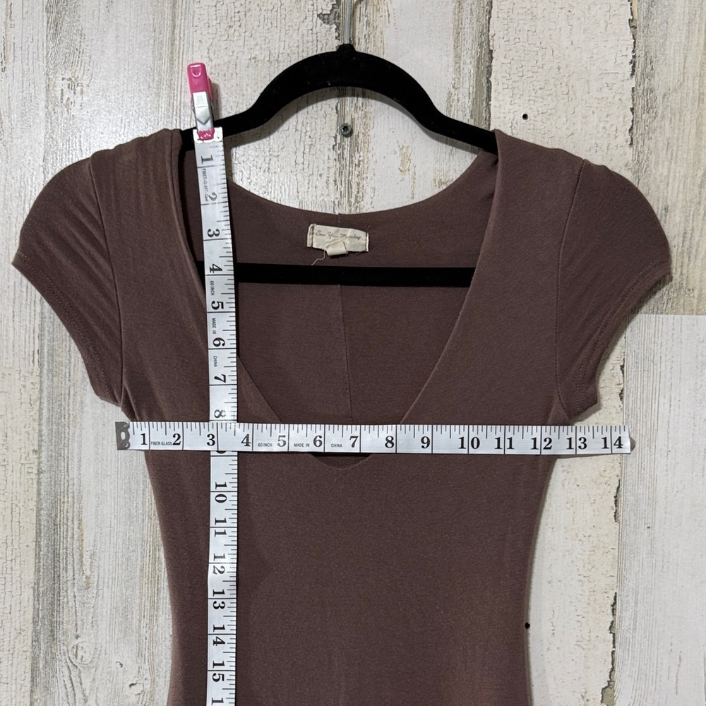 See You Monday Brown Midi Dress - Picture 3 of 9